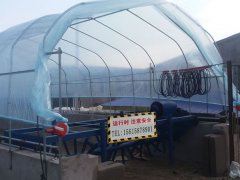 養(yǎng)豬場糞便無害化處理設(shè)備—發(fā)酵床翻耙機(jī)尺寸定制